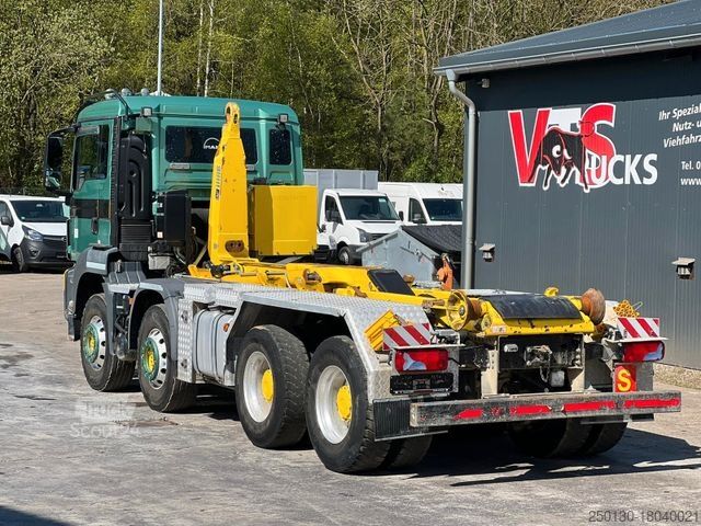 Ruloninė konteinerinė savivartis MAN TGS 35.400 8x4 HIAB-Abrollkipper