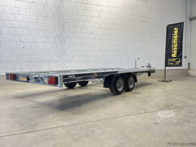 Autotransporter Anhänger Martz GT Kippbar 400/2 S 2,7T Autotransporter