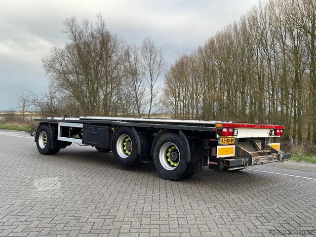 Transport de conteneurs GS 3 asser container aanhanger  |  APK NIEUW  | ov...