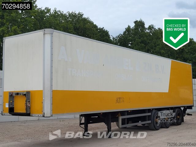 Walizka TRACON TRAILERS TO.S 1527 APK06/26 Laadklep Stuur+Liftas