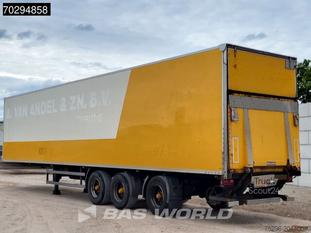 Walizka TRACON TRAILERS TO.S 1527 APK06/26 Laadklep Stuur+Liftas