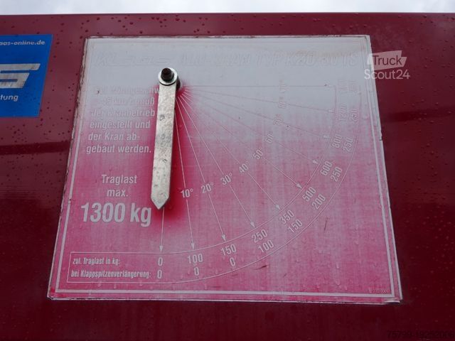 Remorcă  KLAAS-ALU-Kran K20/30 TS Anhänger 30 Meter