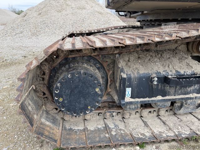 Verižni bager HITACHI ZX350LC-7 499 STUNDEN TIEFLÖFFEL + BÖSCHUNG