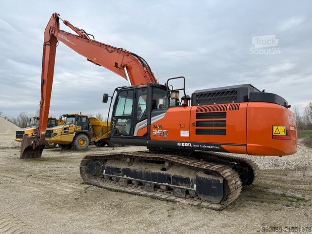 Verižni bager HITACHI ZX350LC-7 499 STUNDEN TIEFLÖFFEL + BÖSCHUNG