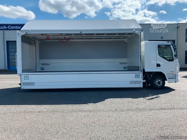 Camion de boissons DAF FA XB 260 12t  Swing-Board-Aufbau