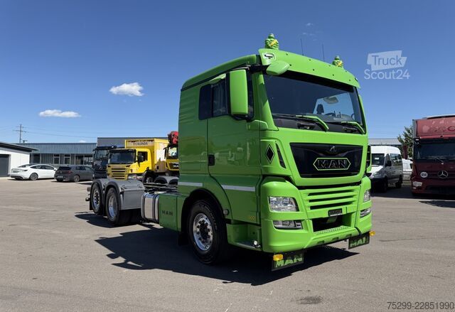 2018 MAN TGX 26.500 6x2*4 s prídavným pohonom MAN TGX 26.500 6x2*4 Nebenantrieb / Swiss-Vehicle