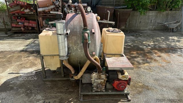 Vacuum tank truck  Saug-Druck fass Flexi  + 2 Frisch-Wassertaschen
