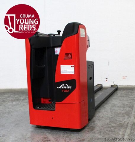Transpallet con operatore in piedi Linde T 20 S 1154