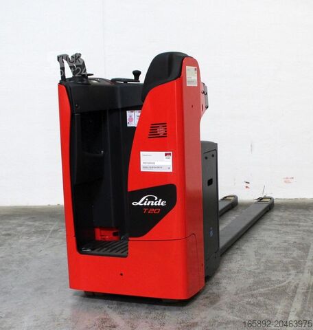 Staande palletwagen Linde T 20 S 1154