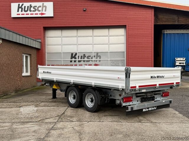 Трьохсторонній самоскидний причіп MÜLLER-MITTELTAL KA-TA-R 11,9  Dreiseiten-Kipper  Alu-Rampen