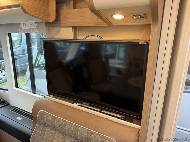 Integruota kemperis MALIBU I 490 LE Hubstützen+Solar+Lithium+Alde+Sat TV