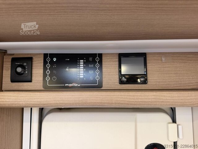Integruota kemperis MALIBU I 490 LE Hubstützen+Solar+Lithium+Alde+Sat TV