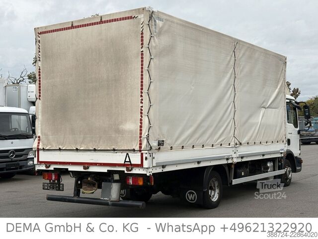 Samochód dostawczy z plandeką MAN TGL 8.180*E6c*Schalt*AHK*3-Sitze*Klima*TÜV*