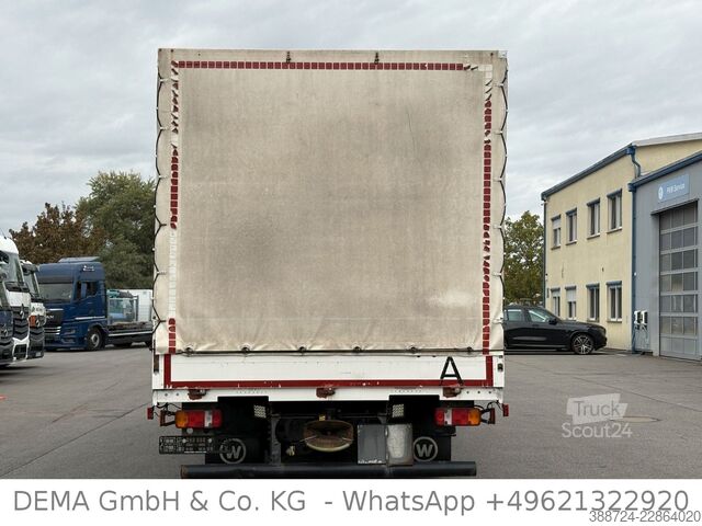 Samochód dostawczy z plandeką MAN TGL 8.180*E6c*Schalt*AHK*3-Sitze*Klima*TÜV*