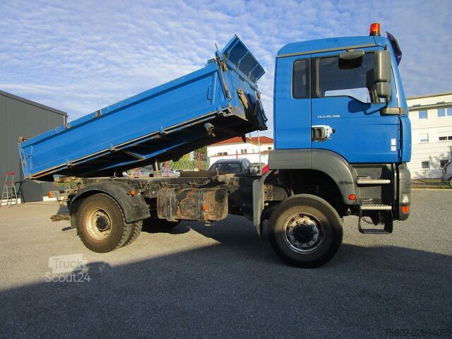 Savitvežis MAN TGA 18.310 BB 4x4 Allrad *Meiller+8-Gang+AHK*