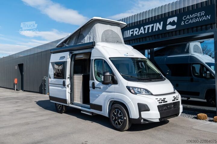 SUN LIVING V 55 SP TENTTOP - COMFORT EDITION MINI KEMPINGO AUTOMOBILIS SU TUALETU, NAUJAS SUN LIVING V 55 SP TentTop - COMFORT EDITION