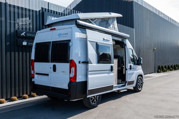 SUN LIVING V 55 SP TENTTOP - COMFORT EDITION MINI KEMPINGO AUTOMOBILIS SU TUALETU, NAUJAS SUN LIVING V 55 SP TentTop - COMFORT EDITION