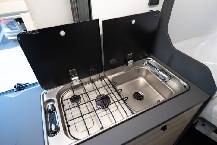 SUN LIVING V 55 SP TENTTOP - COMFORT EDITION MINI KEMPINGO AUTOMOBILIS SU TUALETU, NAUJAS SUN LIVING V 55 SP TentTop - COMFORT EDITION