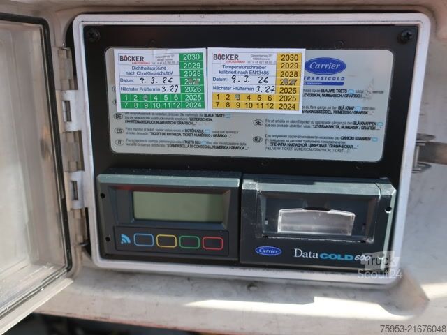 Hladilna polprikolica Schmitz Cargobull SKO 24 Rohrbahn Carrier Vector HE19