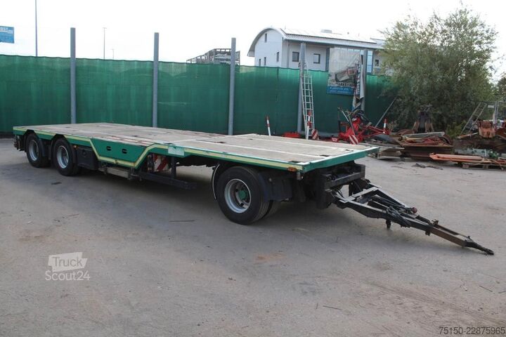 Низкорамный прицеп MEUSBURGER MPJ-3 - JUMBO Plattform RADMULDEN Nr.: 178