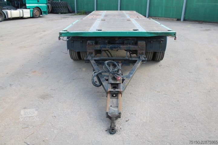 Низкорамный прицеп MEUSBURGER MPJ-3 - JUMBO Plattform RADMULDEN Nr.: 178