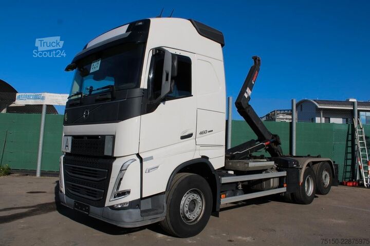 Крюковой мусоровоз VOLVO FH 460 6x2 LL MULTILIFT HIAB ULT21S61 Nr.: 628