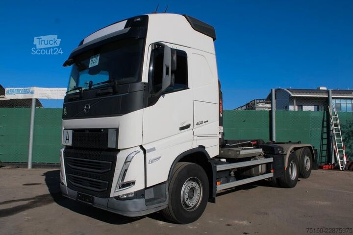 Крюковой мусоровоз VOLVO FH 460 6x2 LL MULTILIFT HIAB ULT21S61 Nr.: 628
