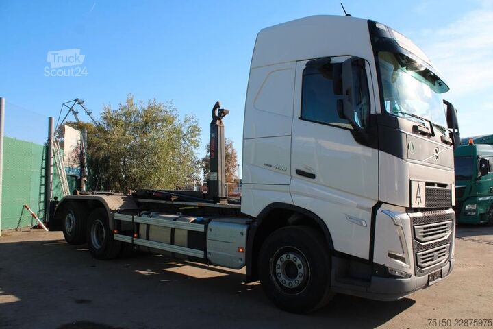 Крюковой мусоровоз VOLVO FH 460 6x2 LL MULTILIFT HIAB ULT21S61 Nr.: 628