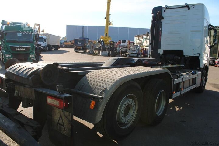 Крюковой мусоровоз VOLVO FH 460 6x2 LL MULTILIFT HIAB ULT21S61 Nr.: 628