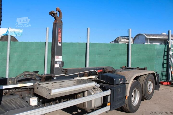 Крюковой мусоровоз VOLVO FH 460 6x2 LL MULTILIFT HIAB ULT21S61 Nr.: 628