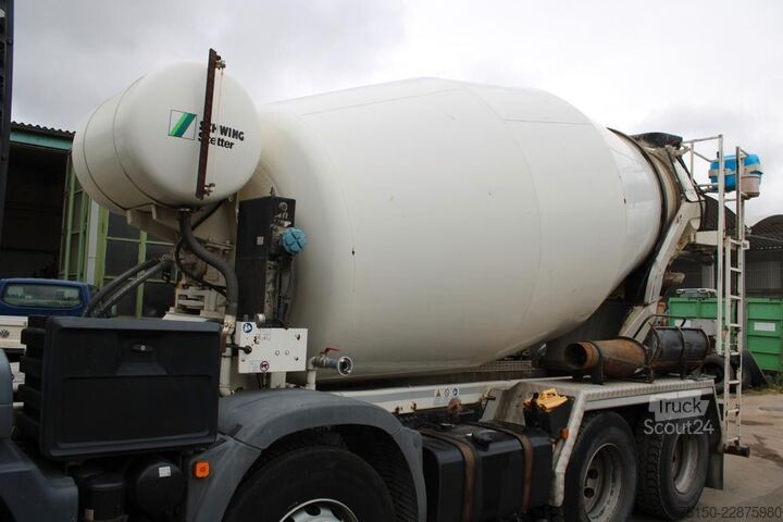 Автобетоносмеситель MAN TGS 32.420 8x4 BB - STETTER 9 m³ - Nr.: 903