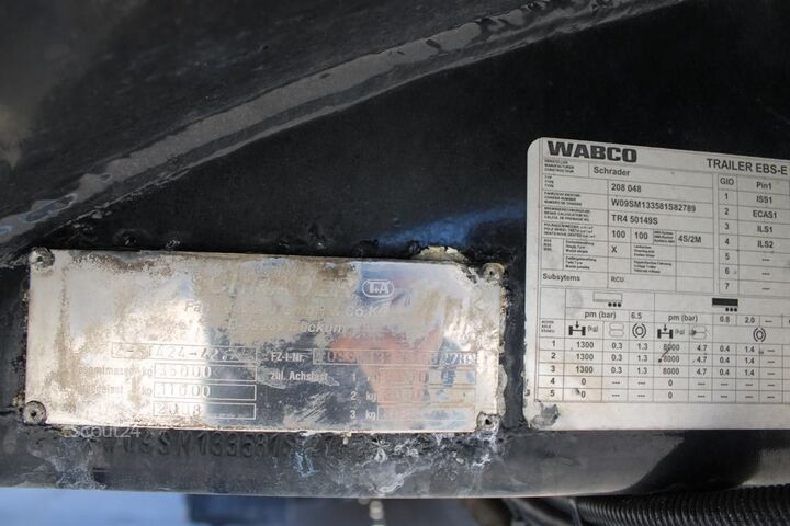 Полуприцеп-цистерна SCHRADER Diesel/Benzin PUMPE + PEILSTAB Nr.: 789