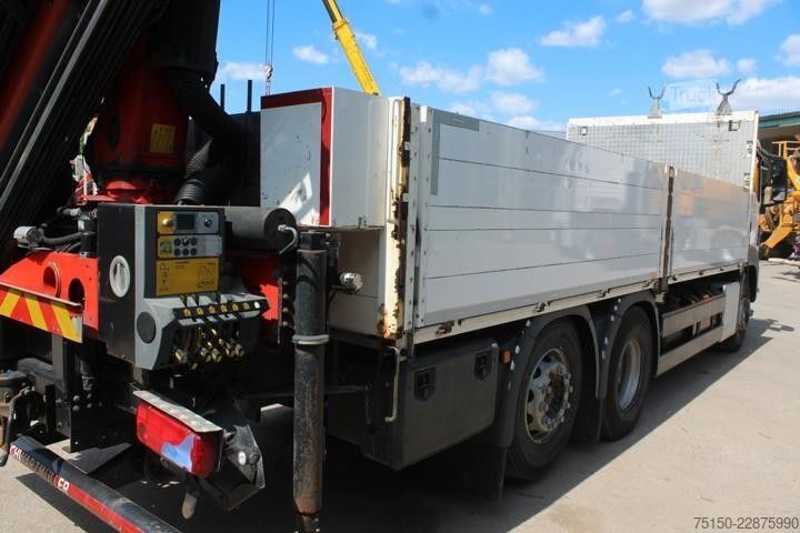 Кран-манипулятор на шасси грузовика MAN 26.420 6x2 KRAN PALFINGER PK18502 FUNK Nr: 855