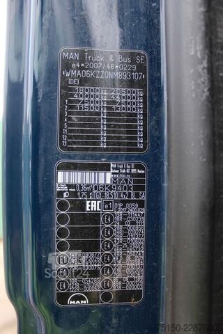Стандартный седельный тягач MAN TGX 18.510 4x2 BLS XXL 2 x Tank Nr.: 107