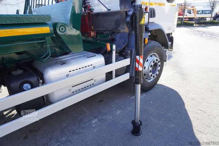Portacontenedores DAF LF 18.310 E6 / Skip loader Fornal