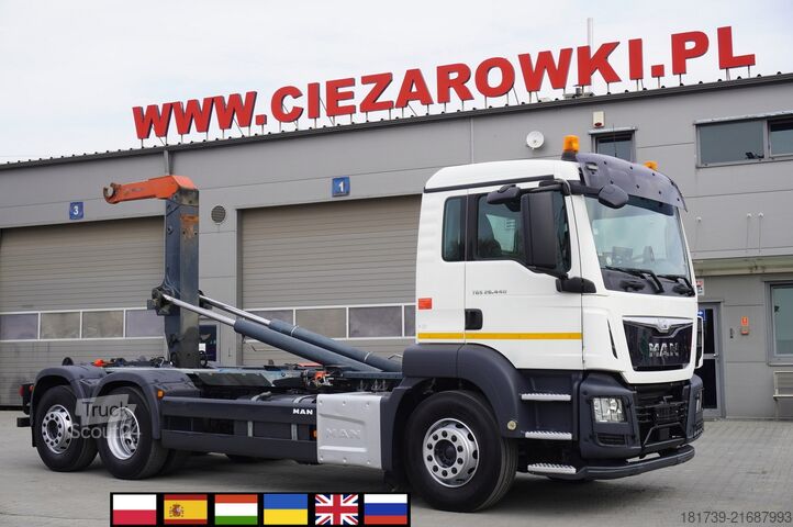 Camion cu cârlig MAN TGS 26.440 6x2 E6/ Dalby hooklift 21 t