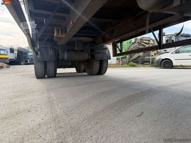 Holztransport Auflieger Huttner SAR-34/2L gelenkt BPW Achsen auch als Komplettzug möglich Trommelbremse