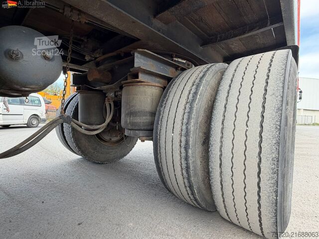 Holztransport Auflieger Huttner SAR-34/2L gelenkt BPW Achsen auch als Komplettzug möglich Trommelbremse