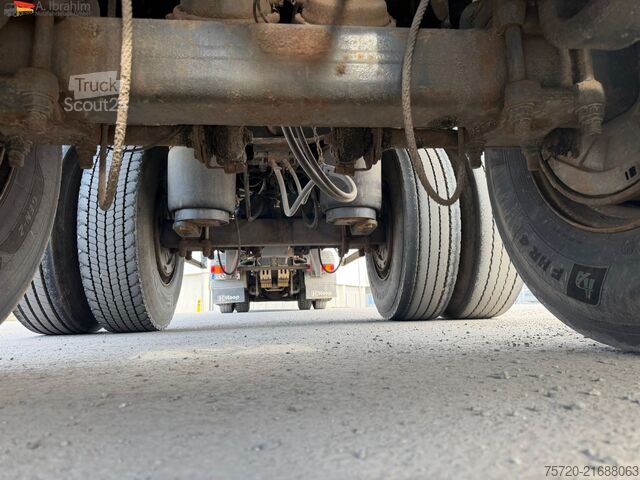 Holztransport Auflieger Huttner SAR-34/2L  gelenkt BPW Achsen auch als Komplettzug möglich Trommelbremse