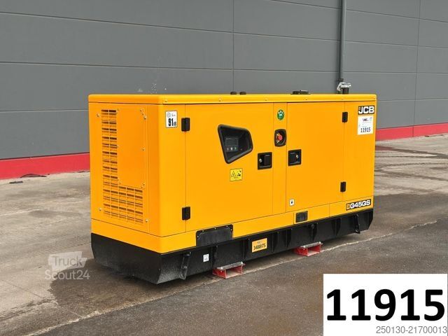 Sonstige JCB G45QS Baustellen Generator  *NEU* 50KW 41KvA