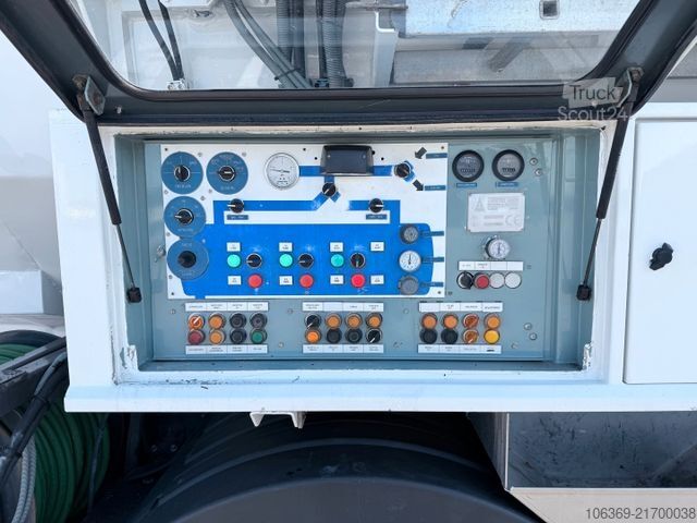 Vakuuminė cisterna sunkvežimis RENAULT T430 DTI 6x2 Hvidtved Larsen SLP 10.5 ADR