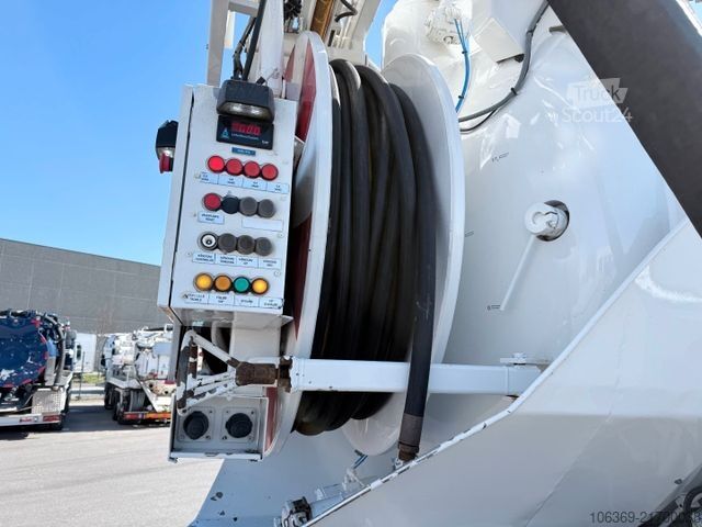 Vakuuminė cisterna sunkvežimis RENAULT T430 DTI 6x2 Hvidtved Larsen SLP 10.5 ADR