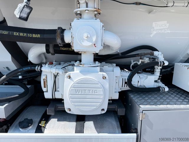 Vakuuminė cisterna sunkvežimis RENAULT T430 DTI 6x2 Hvidtved Larsen SLP 10.5 ADR