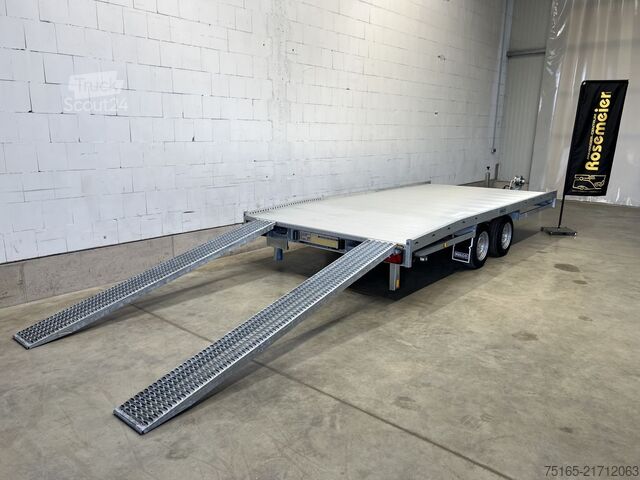 Plošinové přívěsy a univerzální transportéry Hulco Carax-2 3500 Plattform/Universaltransporter