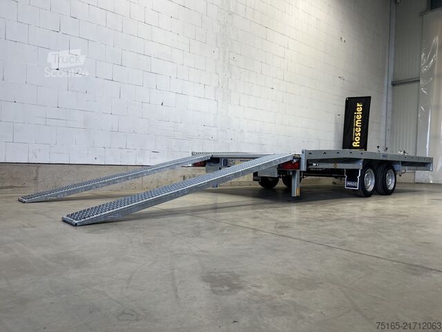 Plošinové přívěsy a univerzální transportéry Hulco Carax-2 3500 Plattform/Universaltransporter