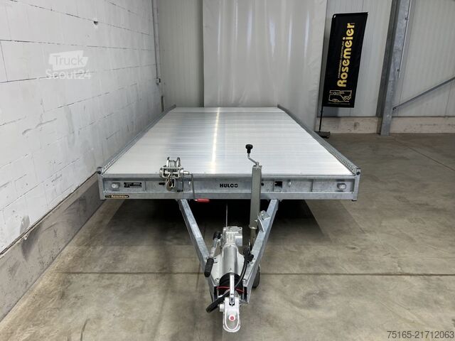 Plošinové přívěsy a univerzální transportéry Hulco Carax-2 3500 Plattform/Universaltransporter