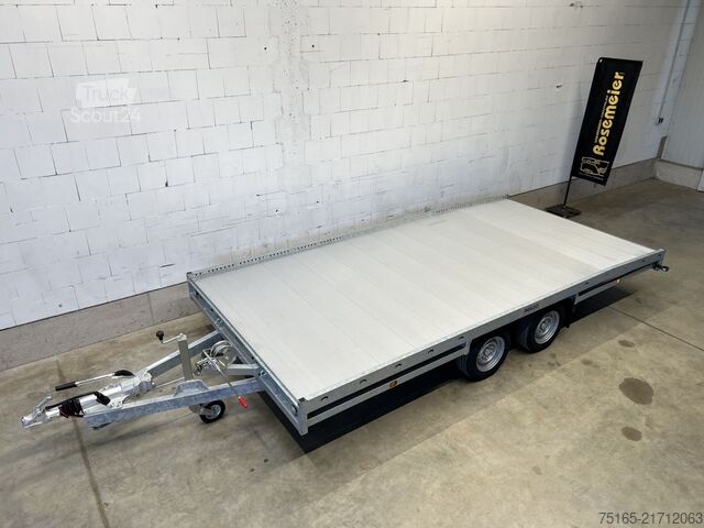 Plošinové přívěsy a univerzální transportéry Hulco Carax-2 3500 Plattform/Universaltransporter
