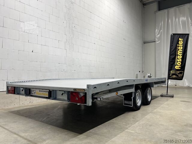 Plošinové přívěsy a univerzální transportéry Hulco Carax-2 3500 Plattform/Universaltransporter