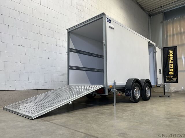 Kofferanhänger Blyss FR2735/180HTL Rampe Tür Kofferanhänger