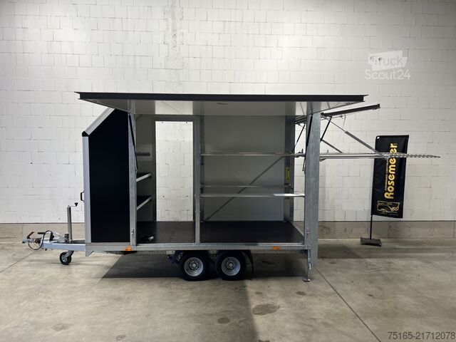 Specializuoti priekabos ir kitos transporto priemonės Vezeko Kart 3 Kofferanhänger